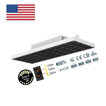High Bay LED Lighting: 100W, 150W, and 200W Commercial & Industrial Grade Lamps for Garage and Warehouse Applications