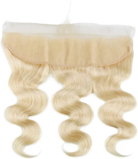 Brazilian Keratin And Protein For Hair Grade 12A Peruvian Human Body Wave 13 X 4 Lace Frontal 16 Inches 100% 613 Human Hair