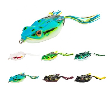 Promotion Factory Price 60 mm 45 g Soft Fishing Frog Lure künstliche Köder