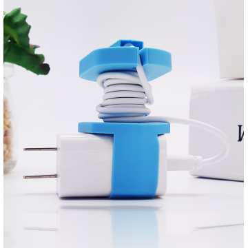 Organizador de silicone personalizado Earbud Winder