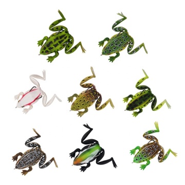 2023 New High-Quality 65mm/19g Topwater Frog Fishing Soft Lures