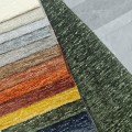 Tissu chenille de luxe moderne avec une finition texturée riche