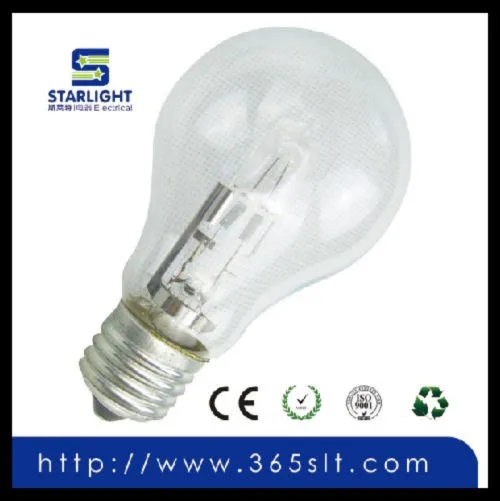 220v-240v A60 70w E27 halogen bulb