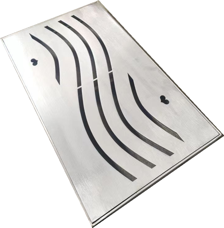 Square stainless steel manhole cover