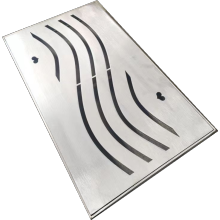 Square stainless steel manhole cover
