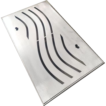 Square stainless steel manhole cover