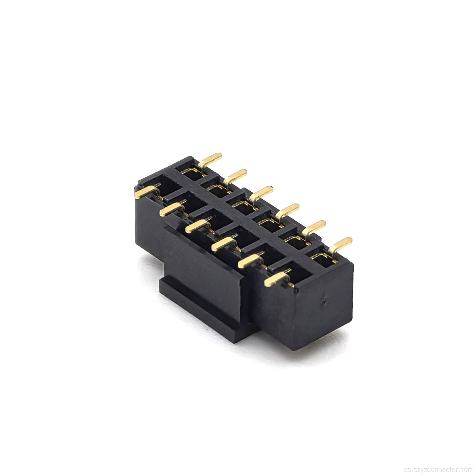 Cabeze femenino de 2.54 mm Pitch Dual fila SMT