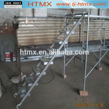Q235 painted best price steel ladder construction type china scaffolding for sale