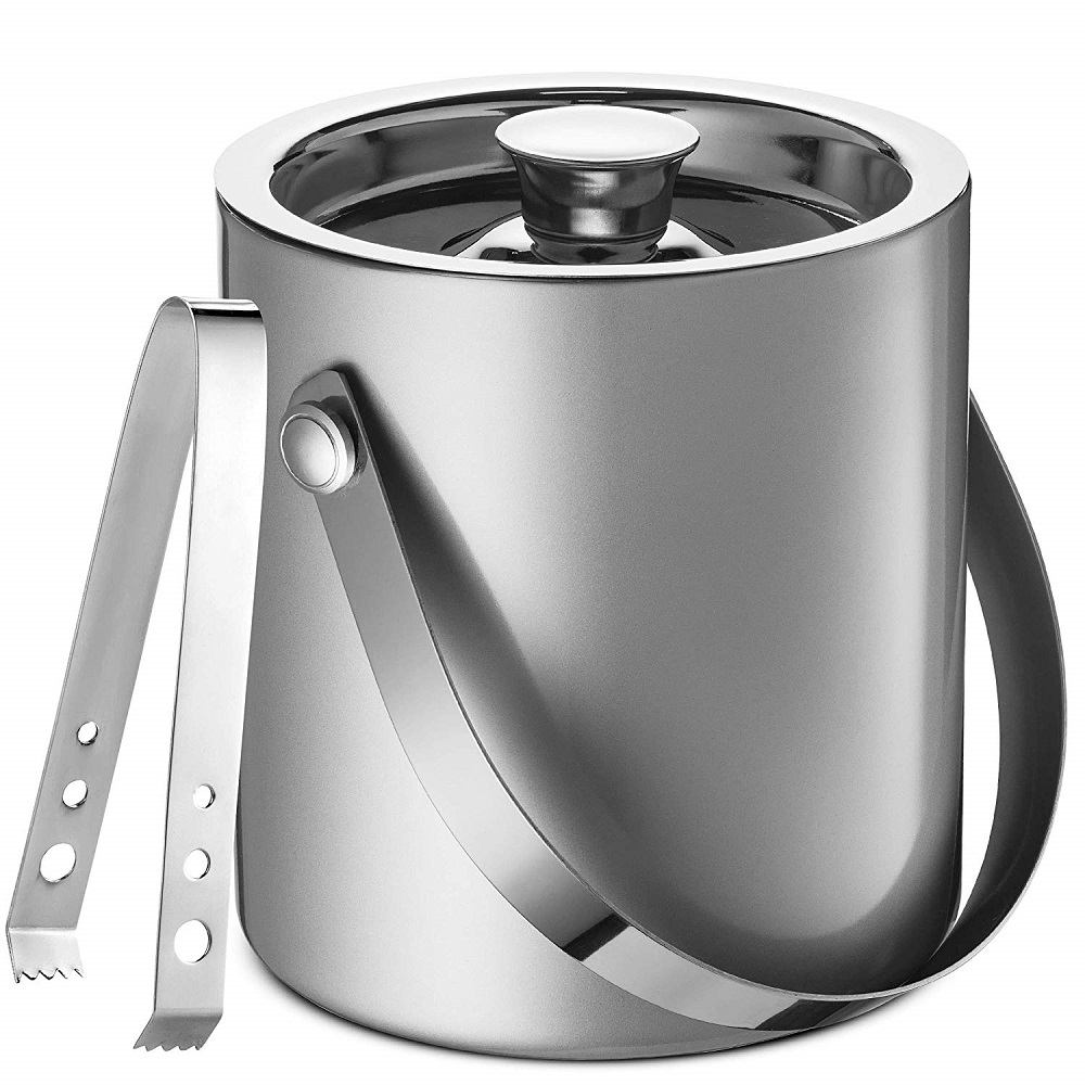 stainless steel ice bucket