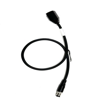 Industrial M12 to RJ45 Ethernet Cable 4Pin D Coded Female Adapter