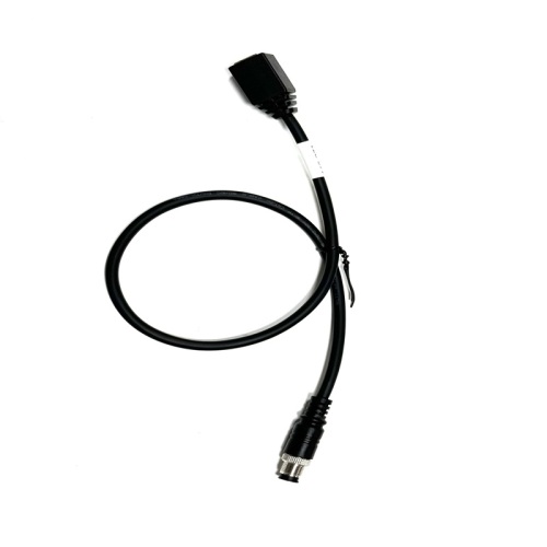 Cavo Ethernet industriale da M12 a RJ45 Adattatore femmina con codifica D a 4 pin