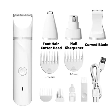 Electric Push Clippers for Small and Medium-sized Dogs - Multi-purpose Grooming Machine with Nail Trimmer