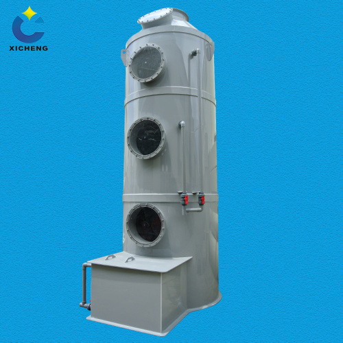 Pp plastic flame retardant exhaust gas scrubber