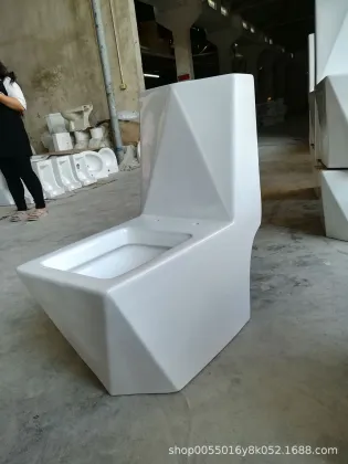 Factory Direct American One-Piece Siphon Conjoined Ceramic Toilet