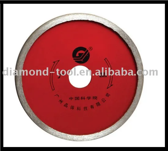 diamond circular stone grooving blade ( continuous rim welding)