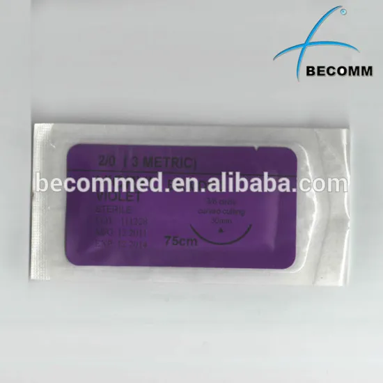 Absorbable vicryl suture