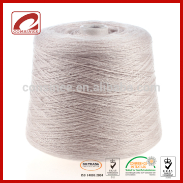 Fabulous blended fancy wool tape yarn with cashmere and nylon