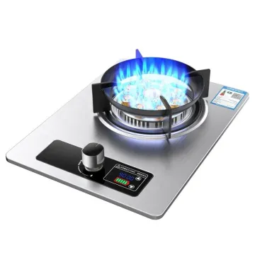 Hot selling gas cooker LPG smart portable gas cooktops stainless steels top Timer single burner gas stove for kitchen