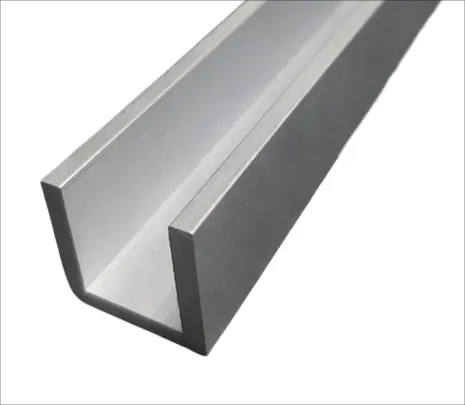 extruded aluminium special profile 6063 aluminium u profile