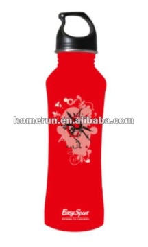Stainless steel single wall sports drinking bottles