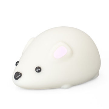 Cute Silicone Night Light for Kids - USB Charging Baby Lamp - Mouse Light for Bedroom Birthday Gift