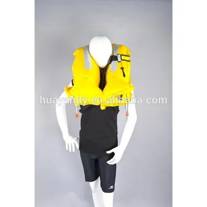 Latest Fashion good quality ocean inflatable life jacket
