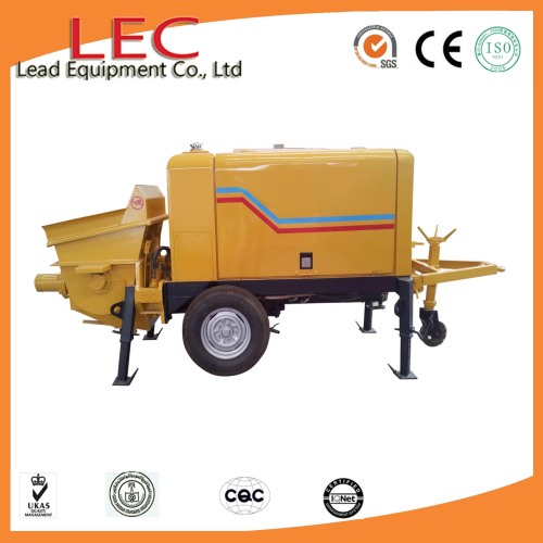 China Used Trailer Sunny Hydraulic Concrete Pump