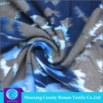 Fabrics supplier new Elegant Print viscose jersey fabric