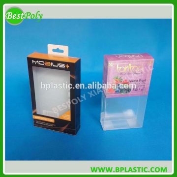 clear plastic box packaging for phone case