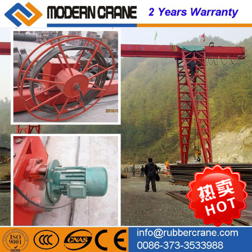 Double Girder Electric Winch Truss Gantry Crane for sale