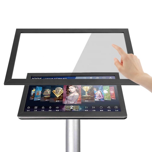 IR touch screen overlay kit