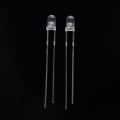 3mm diffuse gelbe Durchgangsloch-LED 590nm