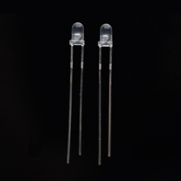 3mm Diffused Yellow Nipasẹ-iho LED 590nm