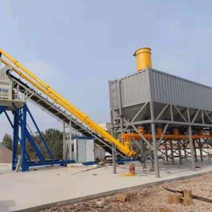 Height Limited Small Capacity Horizontal Integrated Mobile Concrete Cement Silo for Export