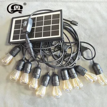 Outdoor Waterproof Solar String Lights for Christmas Party Garden Decoration (10M 10LED)