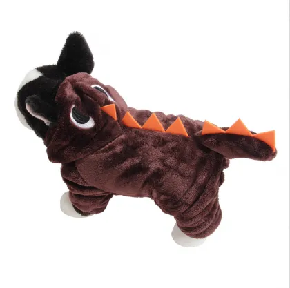 Funny Dinosaur dog halloween costumes