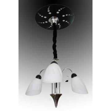New cheap chandeliers with white glass lampshde