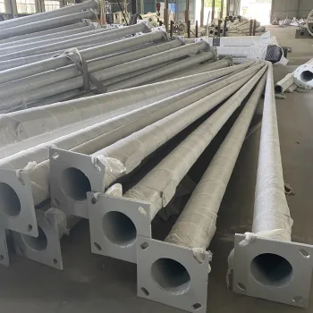 Factory Price Hot Dip Galvanized Steel Solar Street Lighting Poles Q235