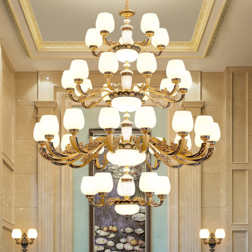 LEDER Hanging Crystal Light Fixtures