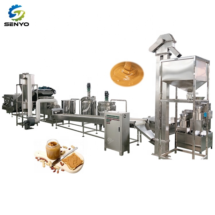 Commercial Peanut Butter Colloid Mill Grinding Production Line