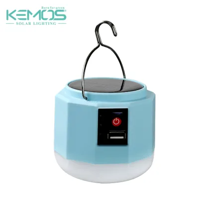 High Efficiency Waterproof Outdoor Solar Emergency Light - USB Charging 30w/50w LED Bulb