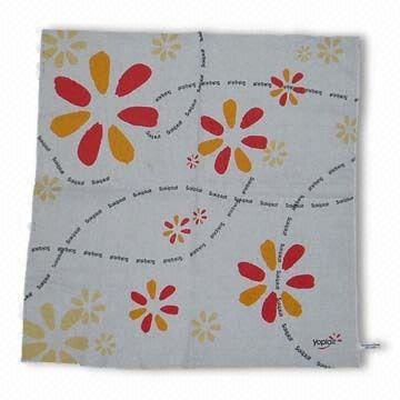 100% algodón Bandana impresión, conveniente para las promociones, mide 50 x 50cm