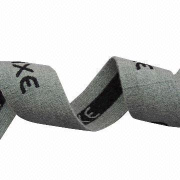 Colored jacquard waist band with material of spandex/nylon in various widths