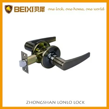 Zinc alloy passage reversible lever tubular door locks handle