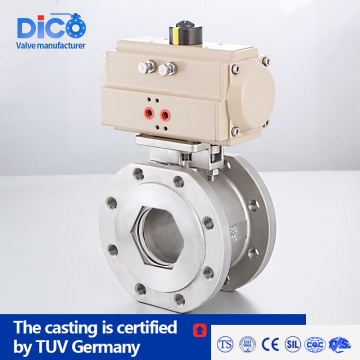 Dico Investment Casting Wafer Flange Ball Valve