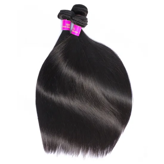 Cuticle Aligned Indian Hair Vendor 9A 10A Grade Top Quality Unprocessed Raw Virgin Natural 100% Human Hair