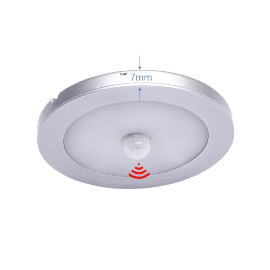 3014SMD Wall-Mounted Round Night Light with Motion Sensor and Charger: LED Lighting Solution