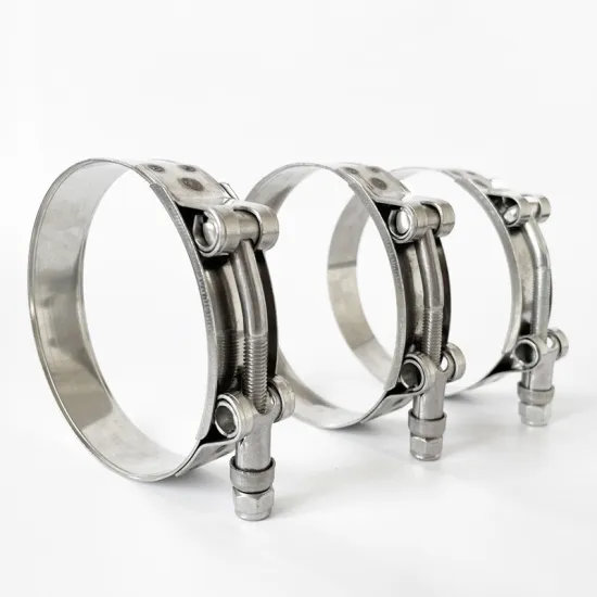 High-Quality 304 Stainless Steel T-Spring Throat Clamp: Robust and Durable Fastening Solution