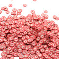 500g/lot Polymer Hot Clay Sprinkles For Slime Round Love Heart Cake Decoration DIY Crafts Making Nail Arts Accessories 5mm
