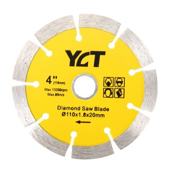 4 Inch Diamond Circular Saw Blades: Ideal Tools for Cutting Ceramic Tiles, Granite, Marble, and Other Stones on an Angle Grinder